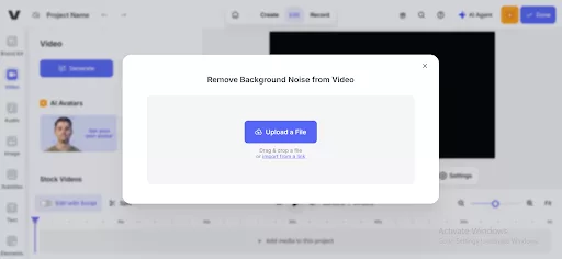 upload video